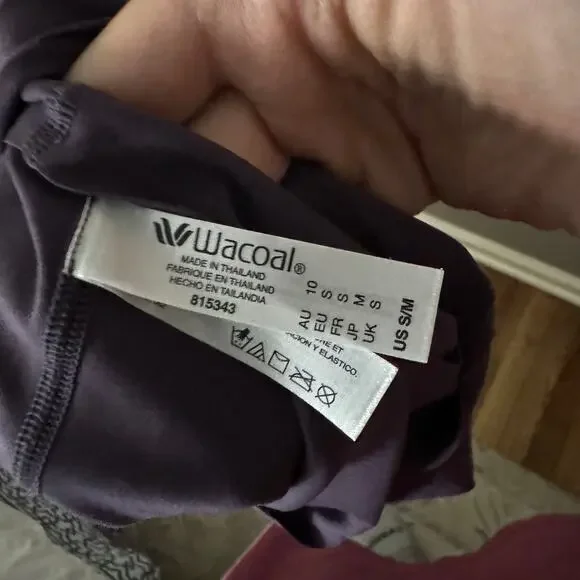 Wacoal Women's Understated Cotton Tank Top Mystical Size S/M casual comfort - Picture 5 of 6